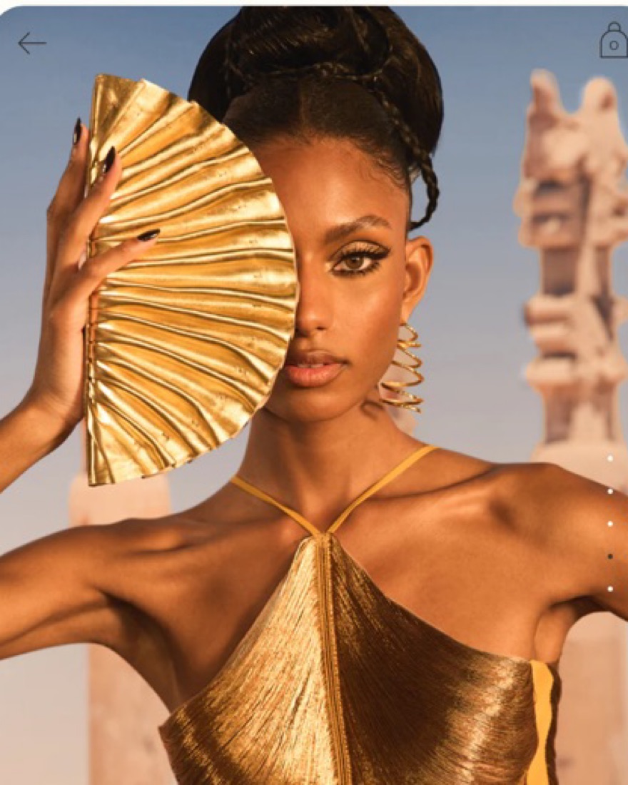 Cult Gaia Nala Mini Clutch by Cult Gaia - Pickle