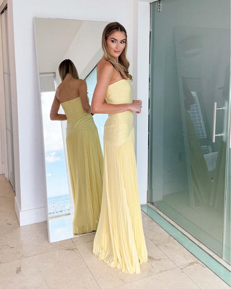 Alexis Sunniva Dress Yellow XS by Alexis - Pickle