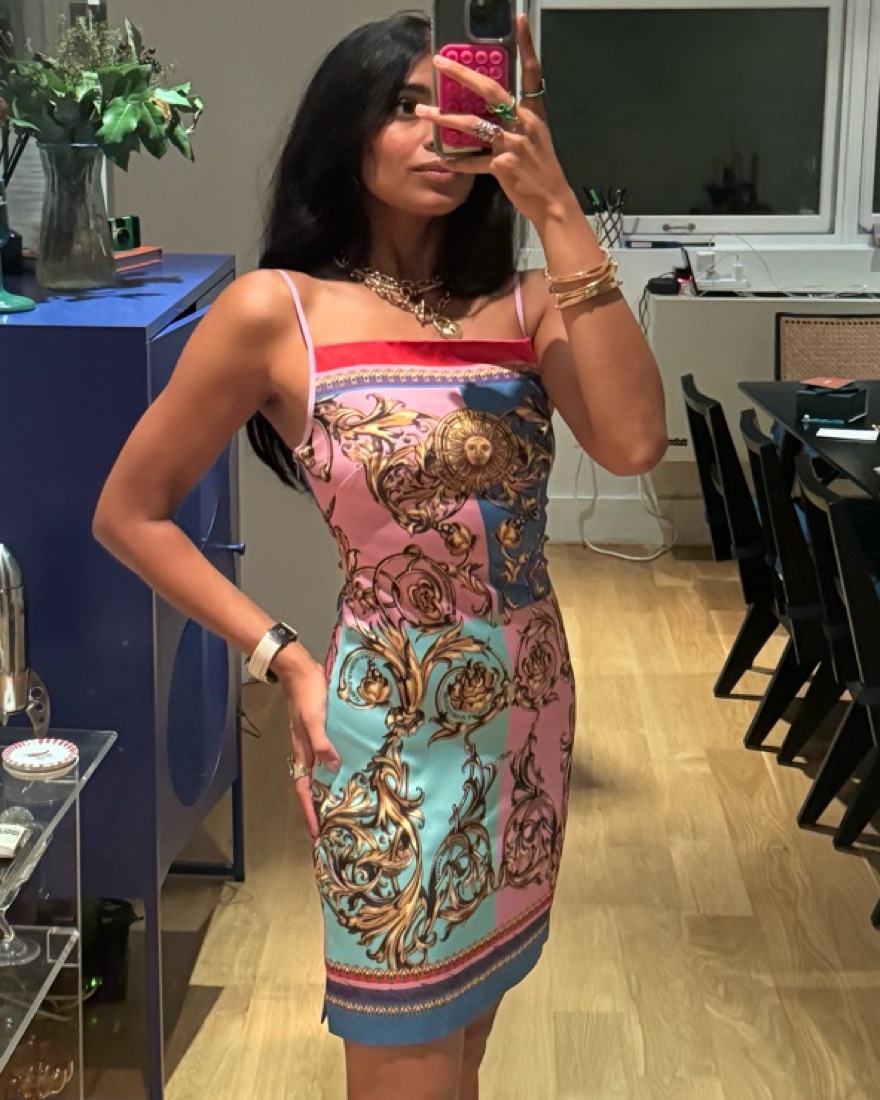 Versace Jeans Couture Mini Dress by Versace Jeans Couture - Pickle