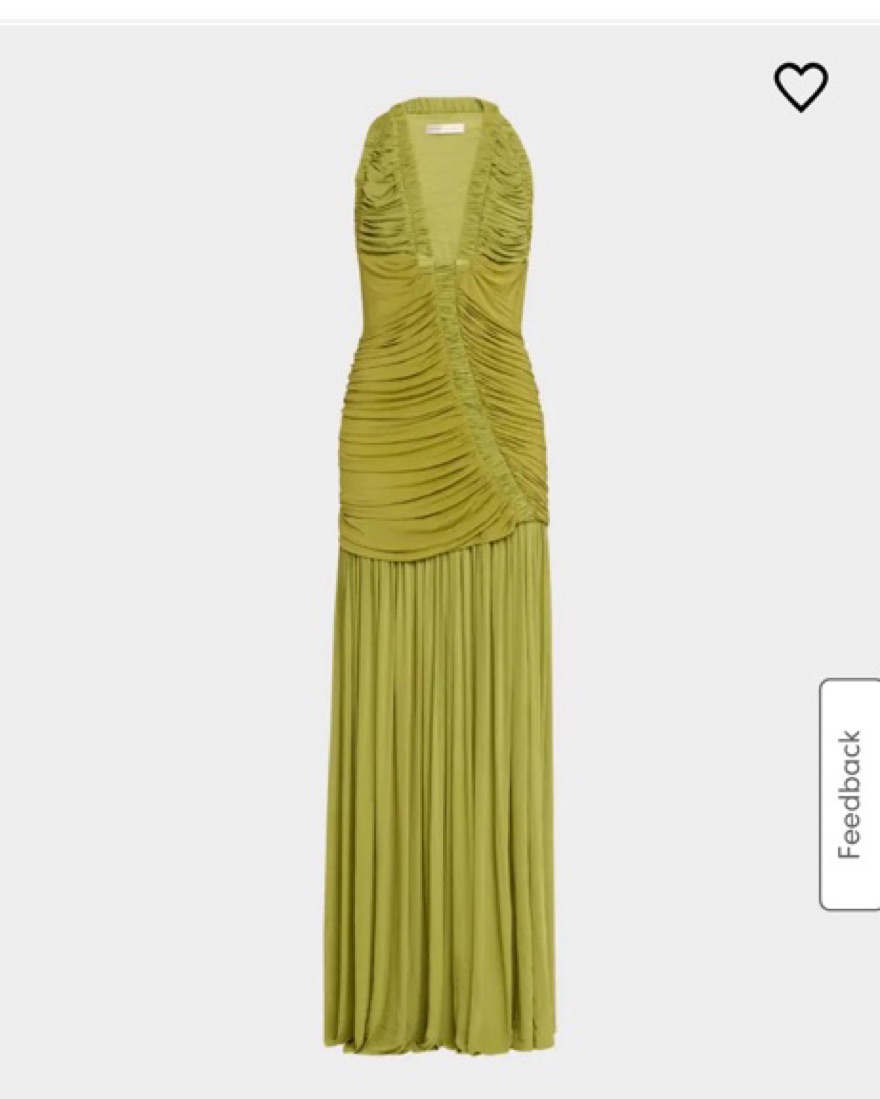Christopher Esber Orion Gown by Christopher Esber - Pickle