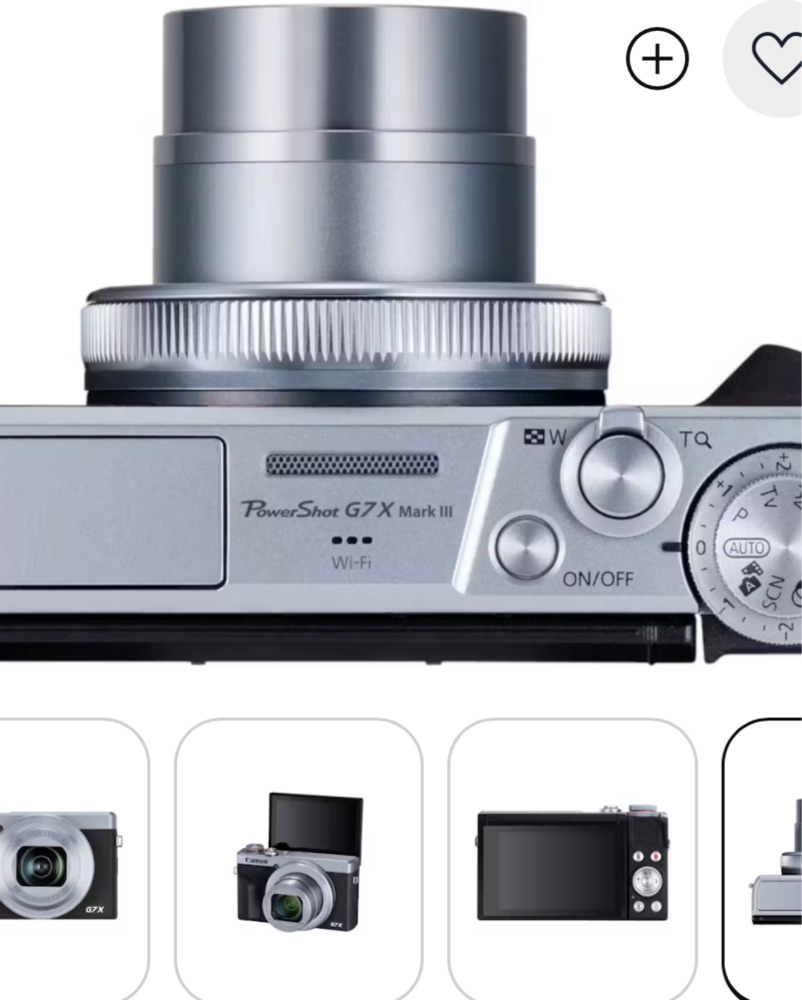 Canon G7X Mark III by Canon - Pickle