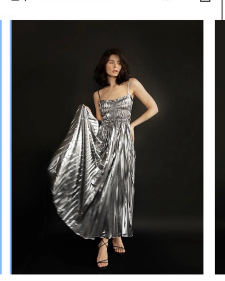 Georgia Hardinge Metal Dress by Georgia Hardinge - Pickle