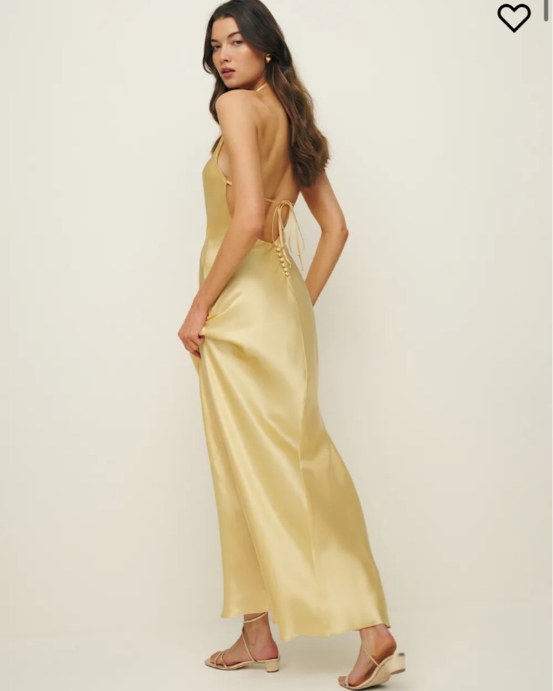 And Mary イエロー リボン Carlina Beaded Midi Dress | Estelle Yellow | Lilly Pulitzer