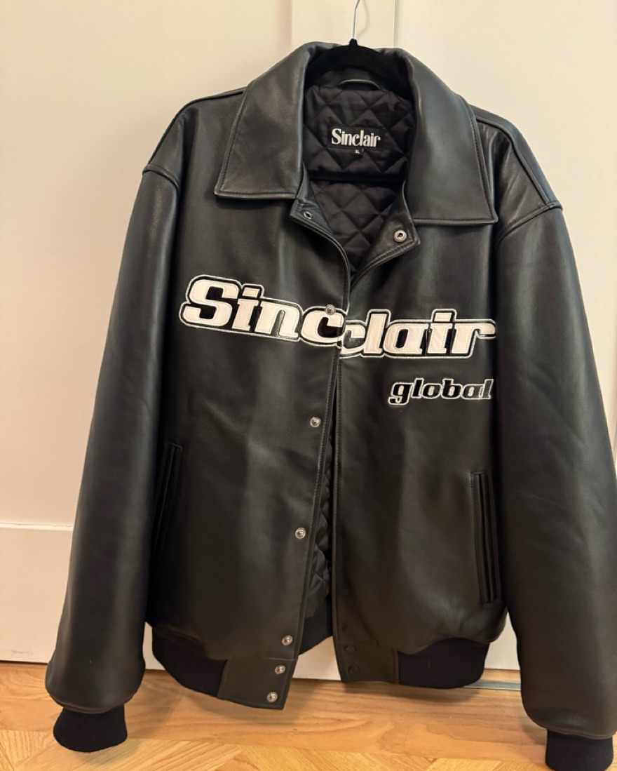 Sinclair Global Black Leather Jacket by Sinclair - Pickle
