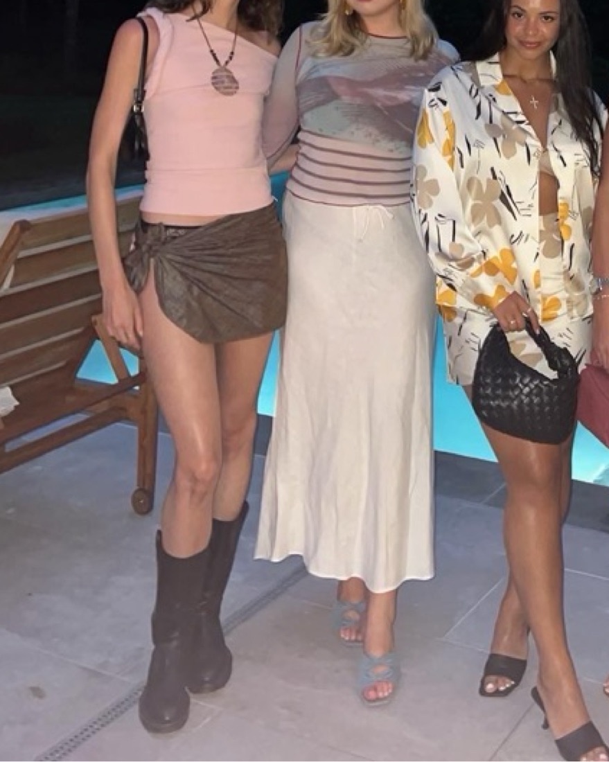 Vintage Cop Copine Mesh Top by Cop Copine - Pickle