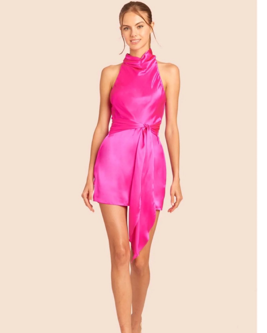 Amanda Uprichard Sandrine Silk Dress by Amanda Uprichard - Pickle