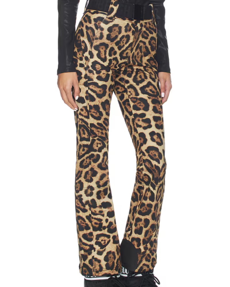 Goldbergh Leopard Ski Pants by Goldbergh - Pickle