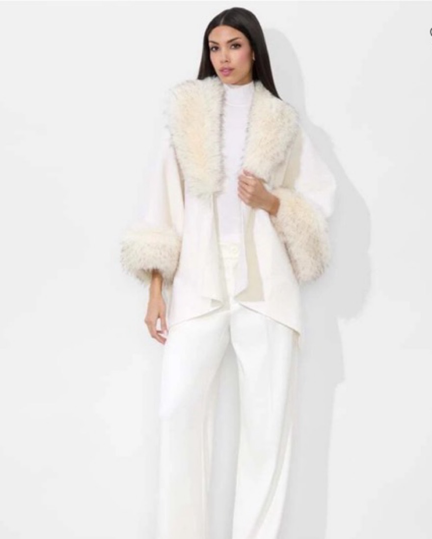 JOANNE SWEATER COAT by Alice & Olivia - Pickle