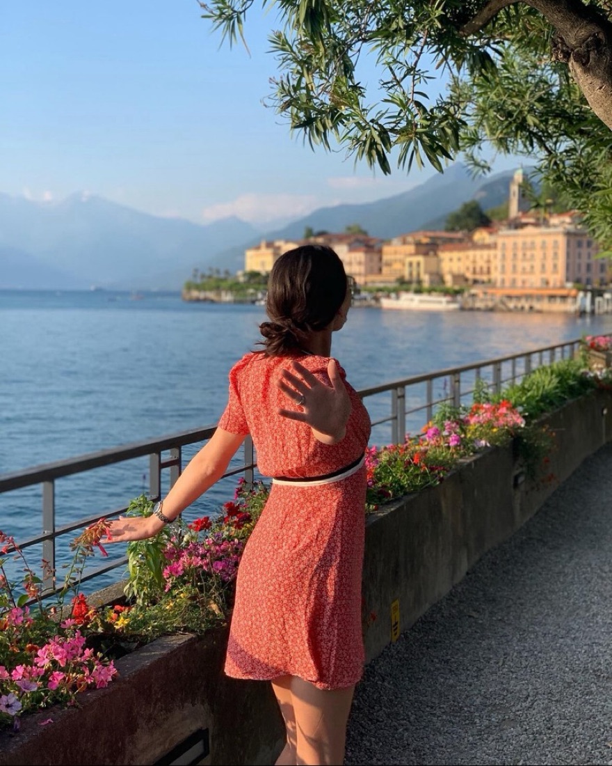 ラベンダー ローズマリー MIU MIU Floral silk-satin jacquard dress by Miu Miu - Pickle