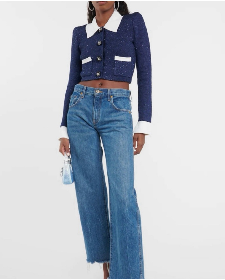 Self Portrait Cardigan by Self Portrait - Pickle
