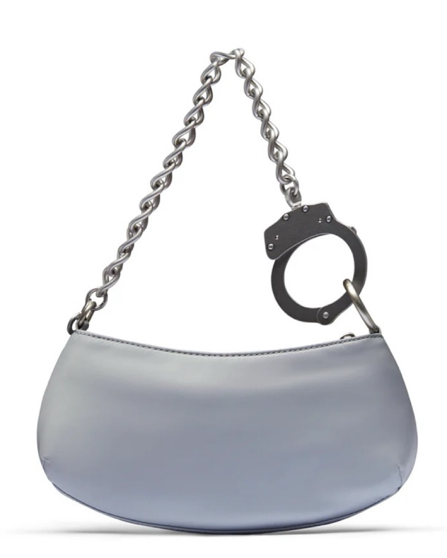 Marc Jacobs “Cuffz” Bag (Silver) by Heaven By Marc Jacobs - Pickle