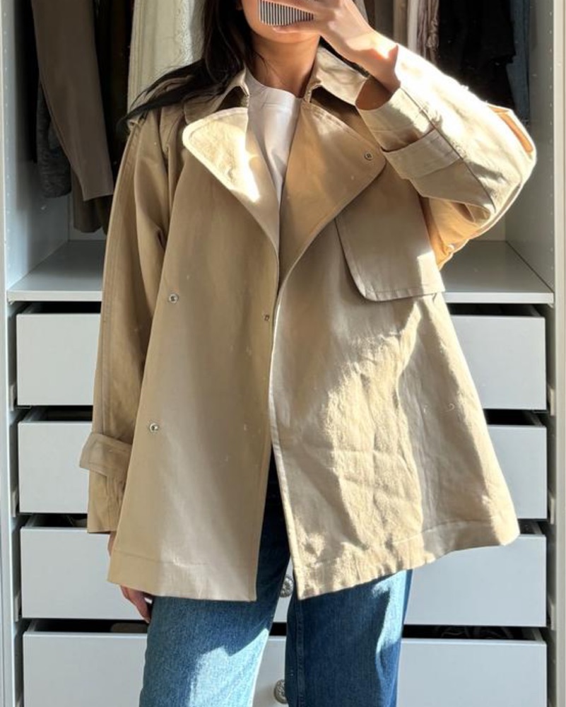Arket Short Trench xs by Arket - Pickle