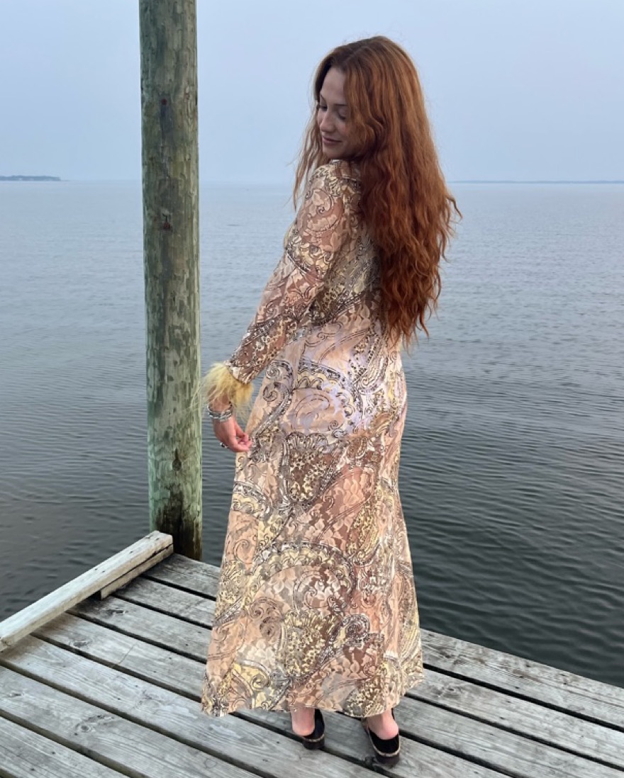 Vintage Lace Dress by Vintage - Pickle