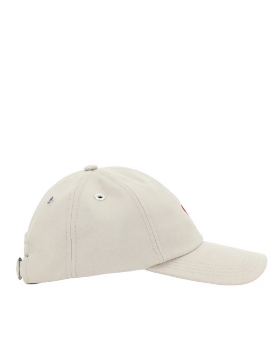 Ami Paris Logo Embroidered Baseball Cap by N/a - Pickle