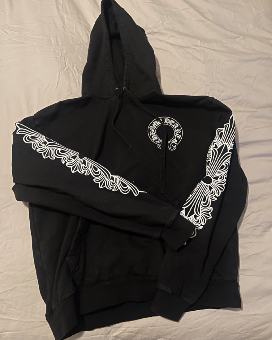 Chrome Hearts Horse Shoe Hoodie by chrome hearts - Pickle