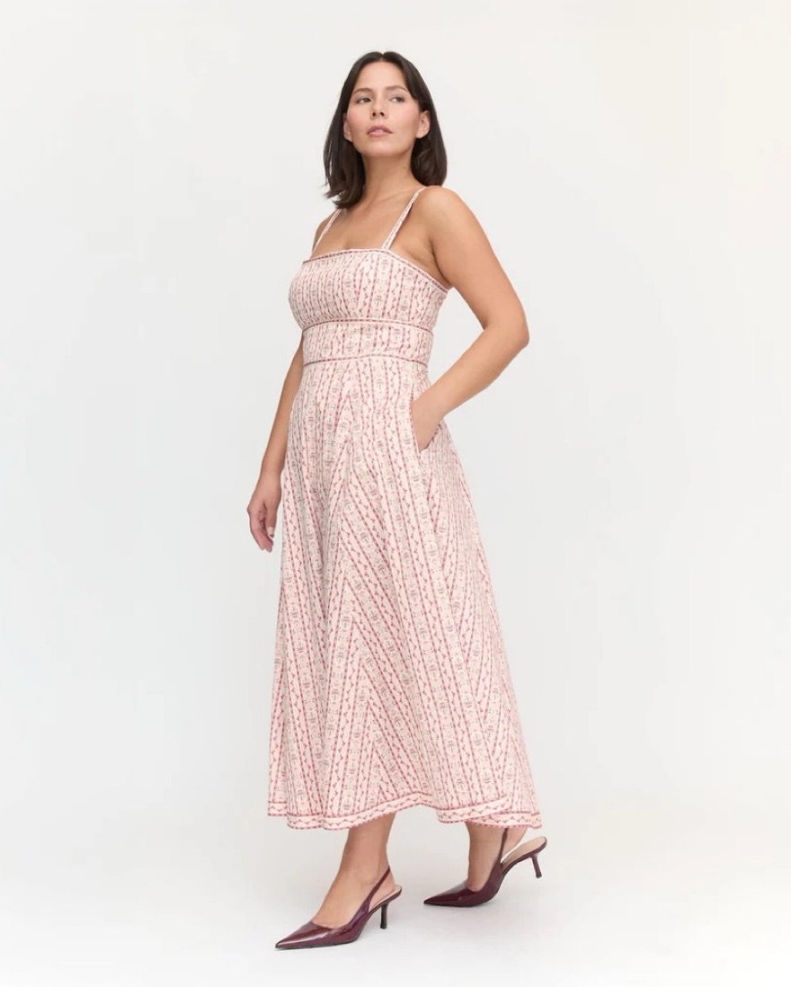Hill House Home Margot Dress by Hill House Home - Pickle