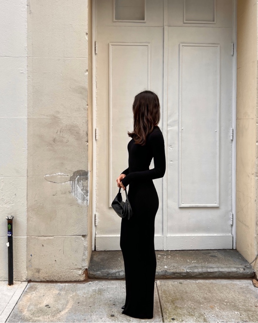 Skims Long Sleeve Dress by Skims - Pickle