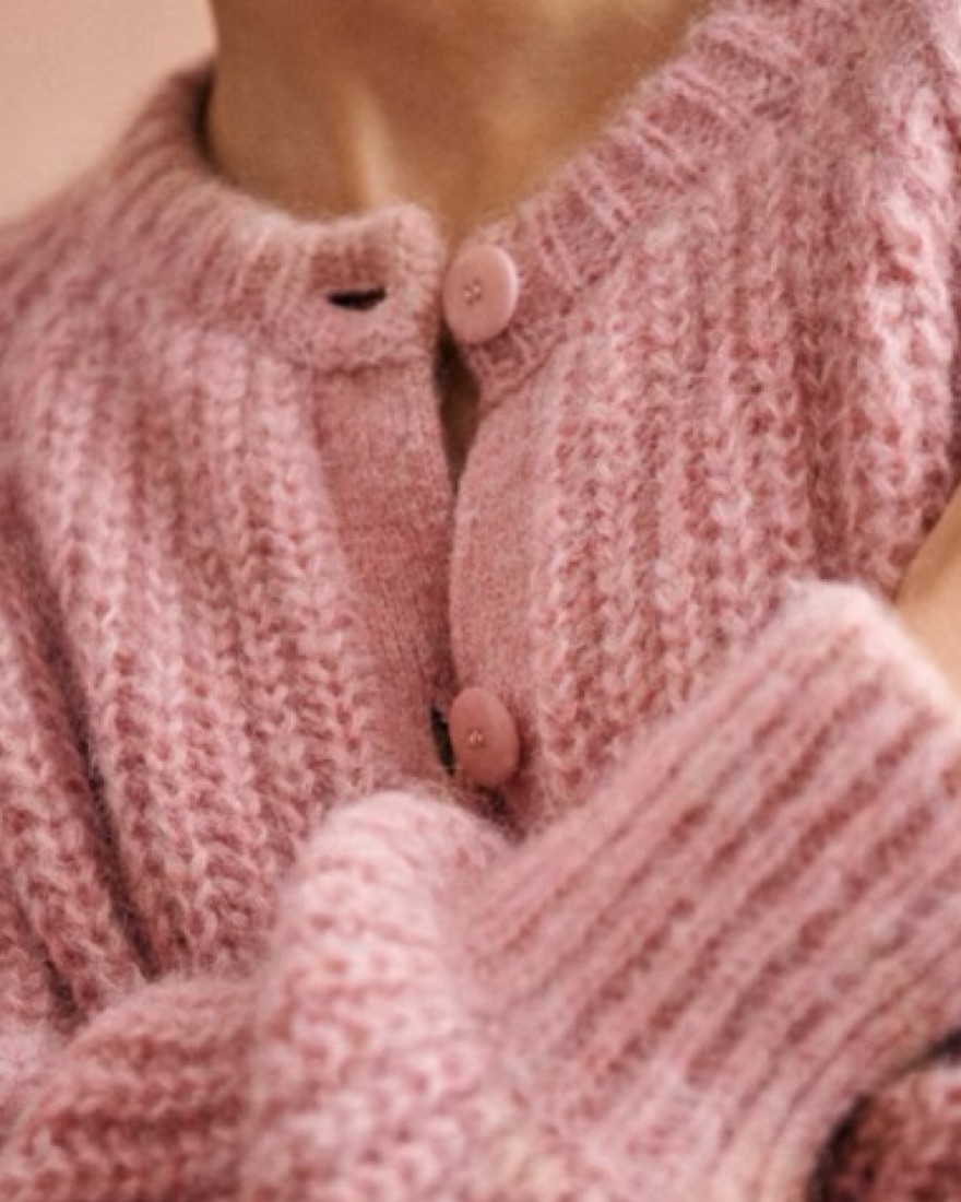 Sezane Emile Cardigan by Sezane - Pickle