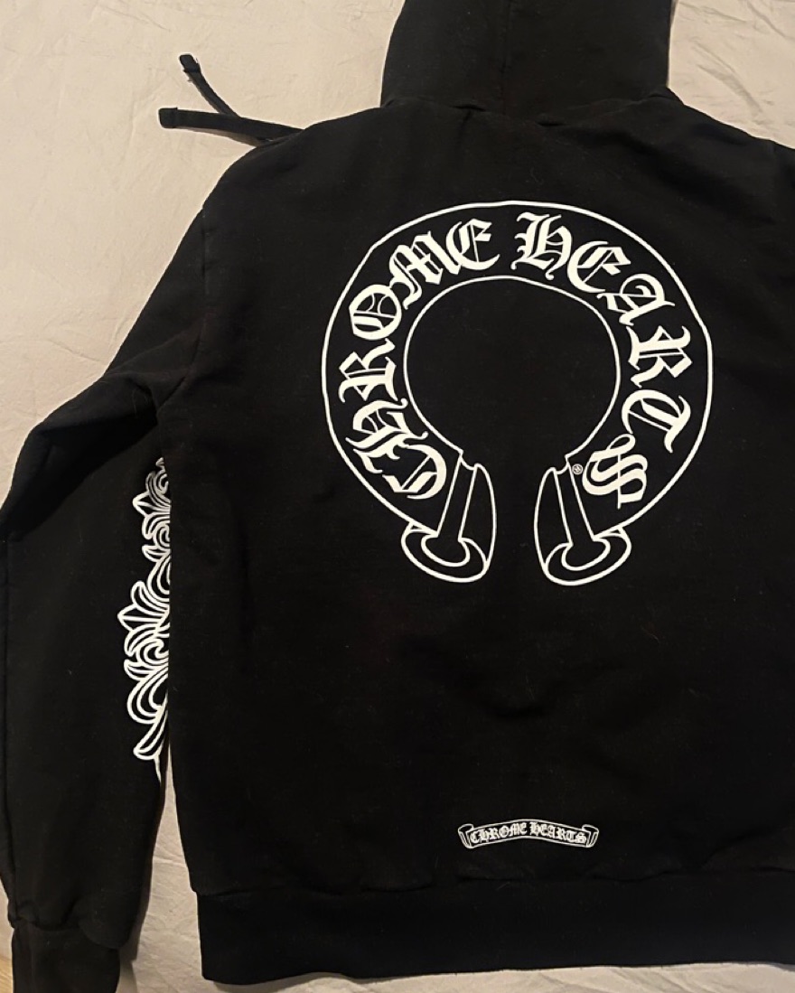 Chrome Hearts Horse Shoe Hoodie by chrome hearts - Pickle