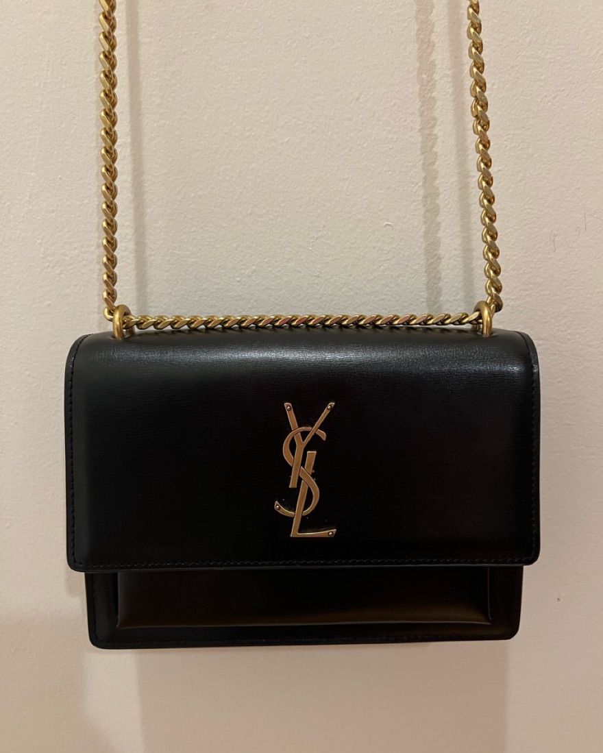 Saint Laurent Sunset Medium Bag by YSL - Pickle