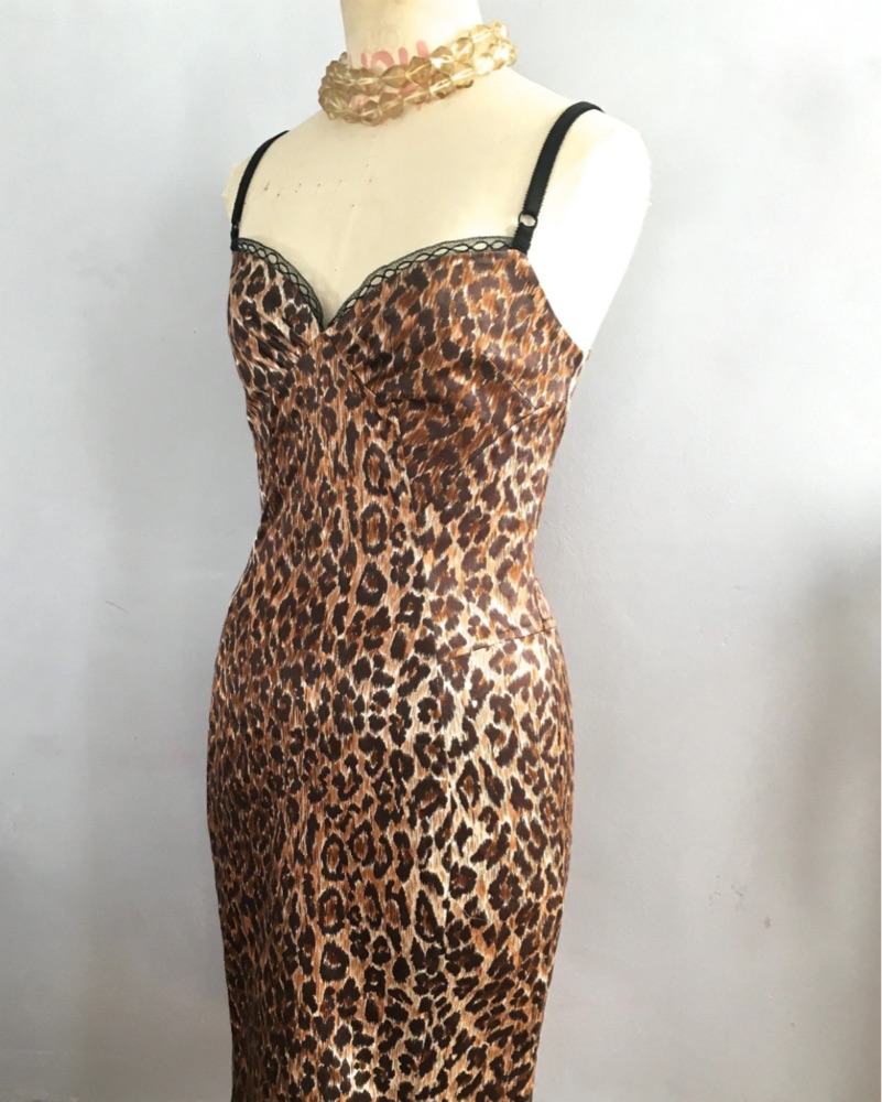 Vintage Dolce & Gabanna Cheetah Dress by Dolce + Gabbana - Pickle