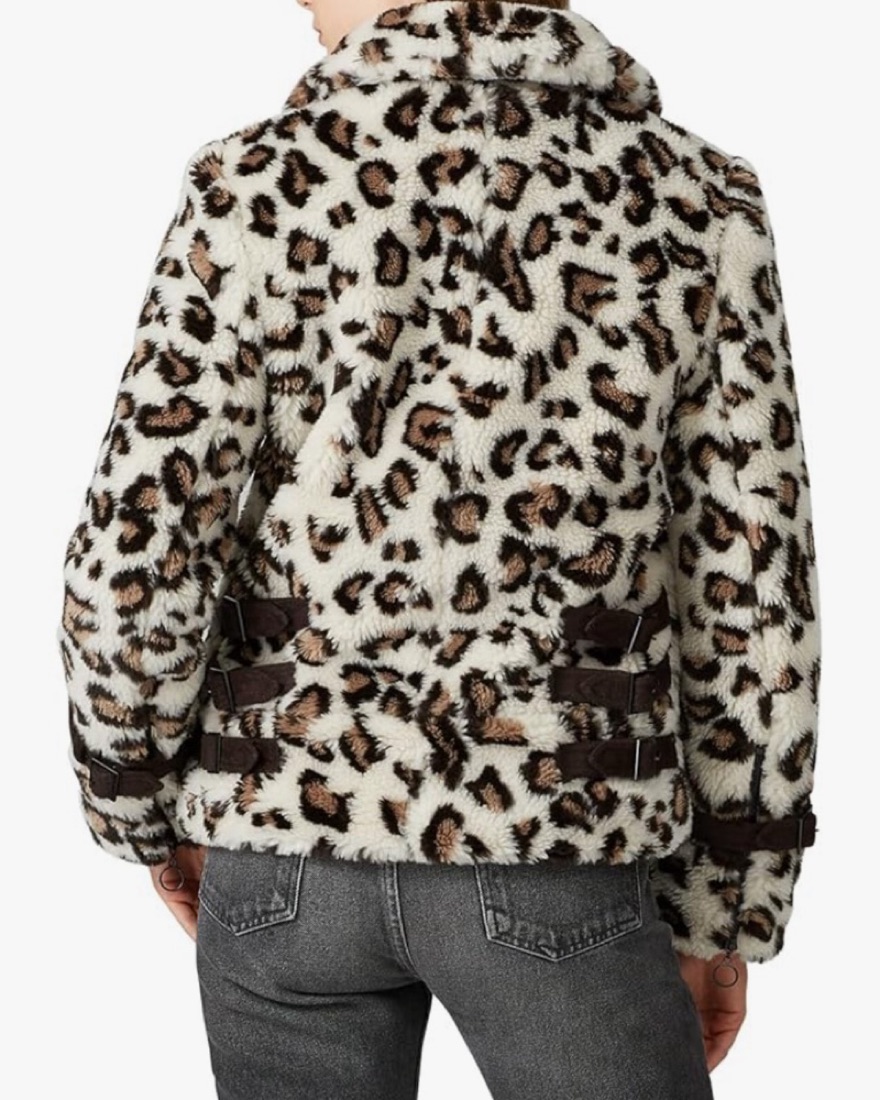 Stylish Leopard Print Jacket by Jonathan Simkhai - Pickle
