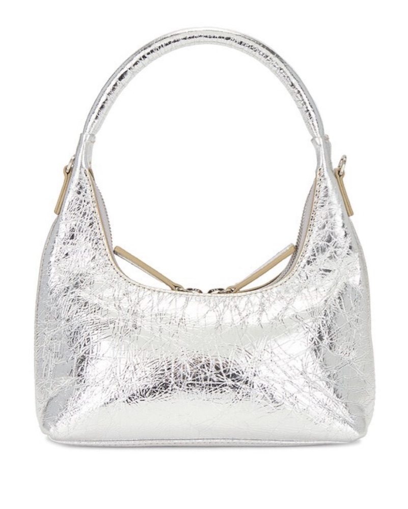 Marge Sherwood Silver Crinkle Mini Bag by Marge Sherwood