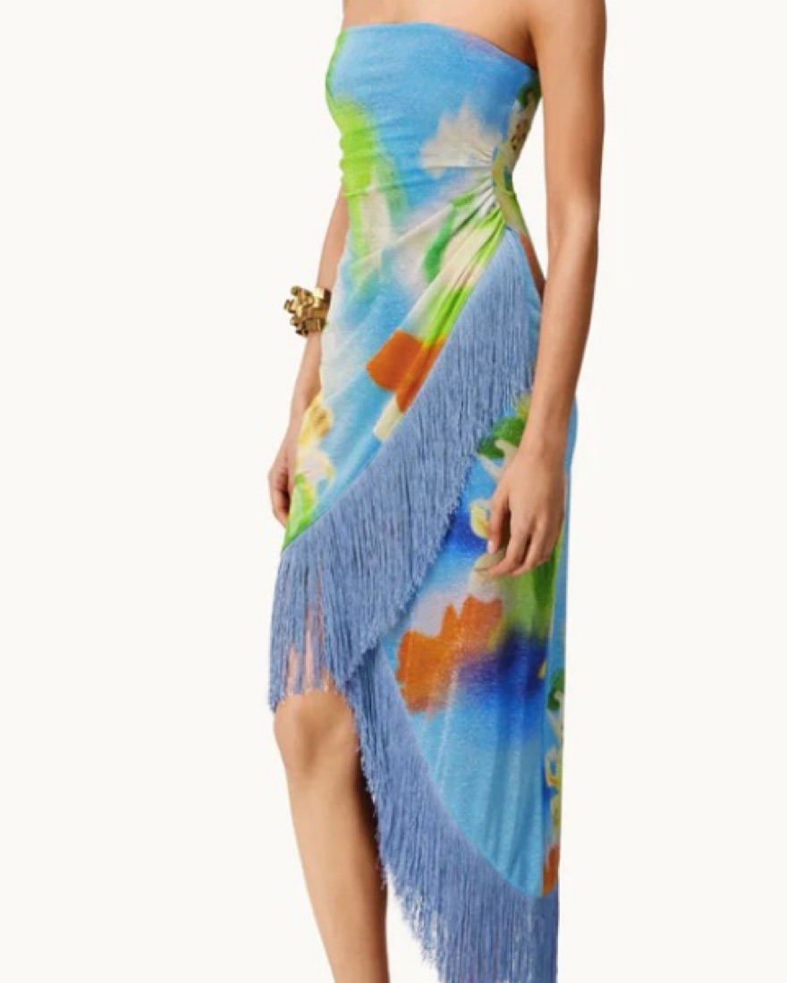 Mirae Alana Lilies Dress by Mirae - Pickle