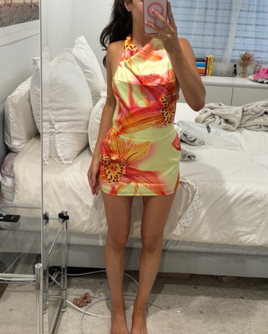 Lucyさま専用ページ Jaded London Lucia Backless Mini Dress by Jaded London - Pickle