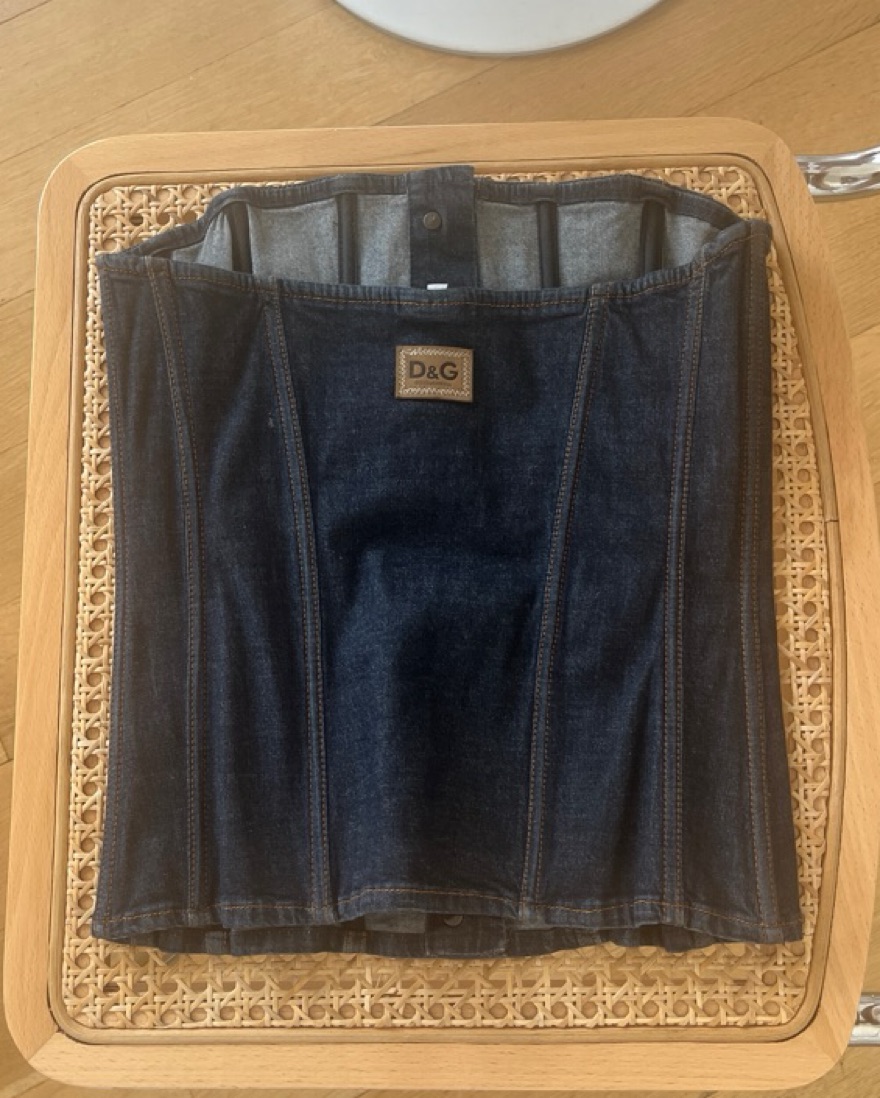 Vintage 2000s Dolce & Gabbana Corset by Dolce + Gabbana - Pickle