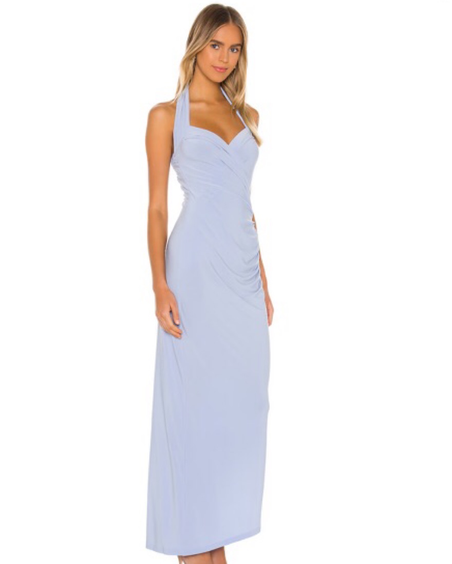 Norma Kamali x Revolve Blue Dress by Norma Kamali - Pickle