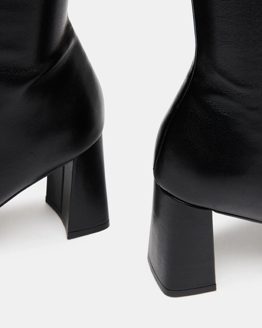 Holly Black Boots by Steve Madden - Pickle