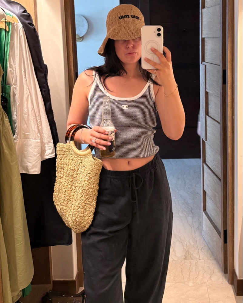 Chanel Black & White Tank by Chanel - Pickle