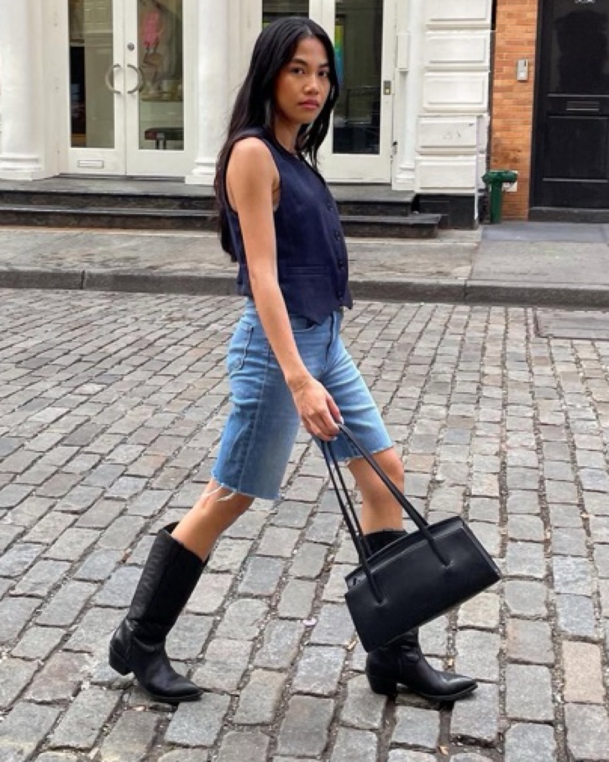 Freja Black Caroline Bag by Freja - Pickle