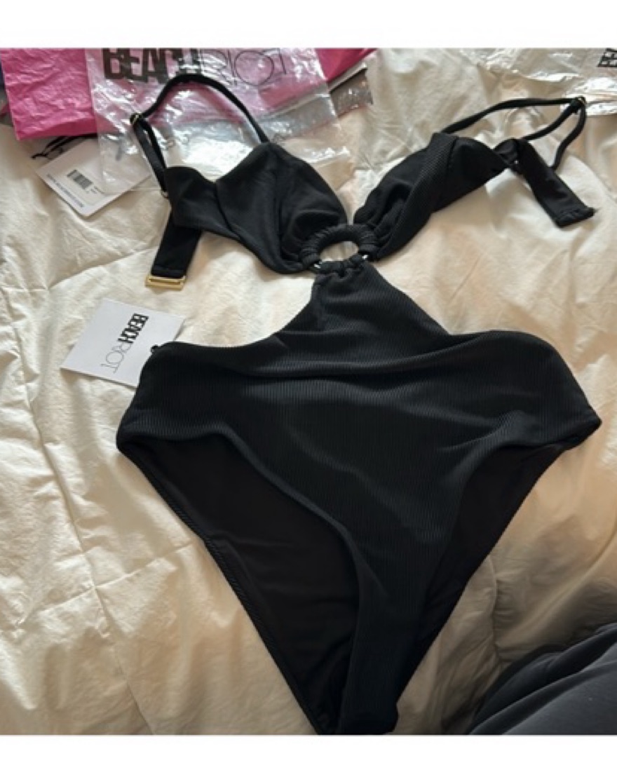 Beach Riot One Piece Suit (NEVER USED) by Beach Riot - Pickle
