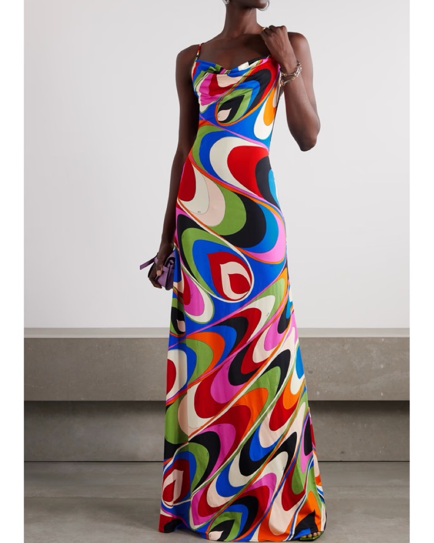 Pucci Onde Maxi Dress by Pucci - Pickle
