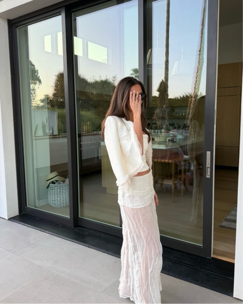 Paloma Wool シースルー　ロングスカート Paloma Wool Mae Skirt by Paloma Wool - Pickle