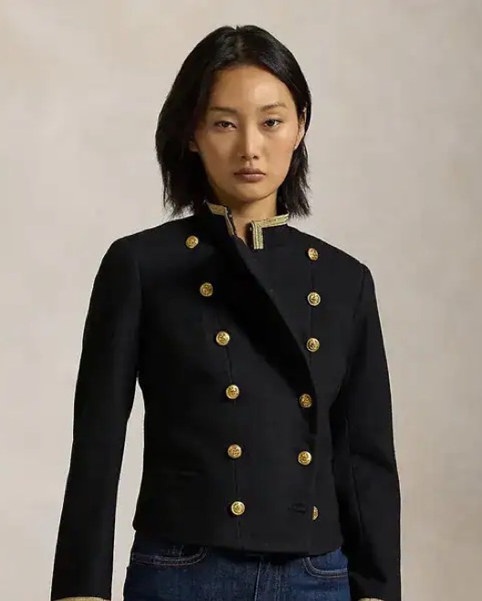 Ralph Lauren Polo Napoleon Jacket by Ralph Lauren - Pickle
