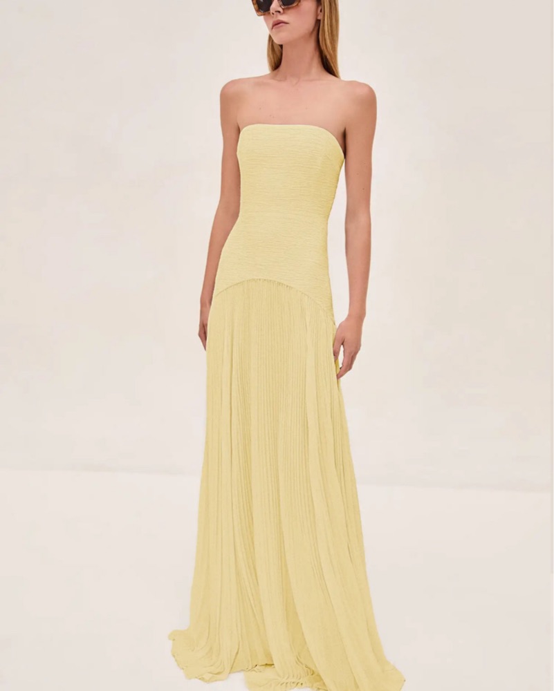 Alexis Sunniva Dress In Yellow by Alexis - Pickle