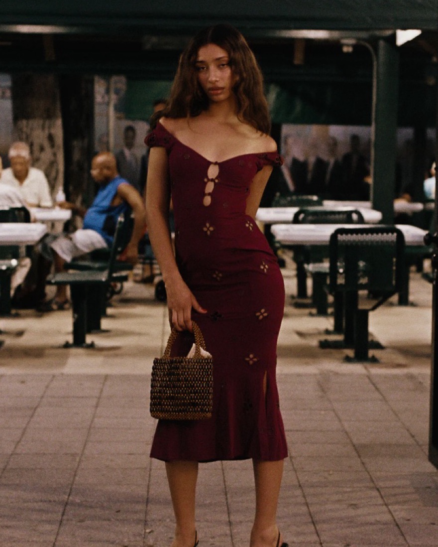 Mirror Palais Maria Dress In Chianti by Mirror Palais - Pickle