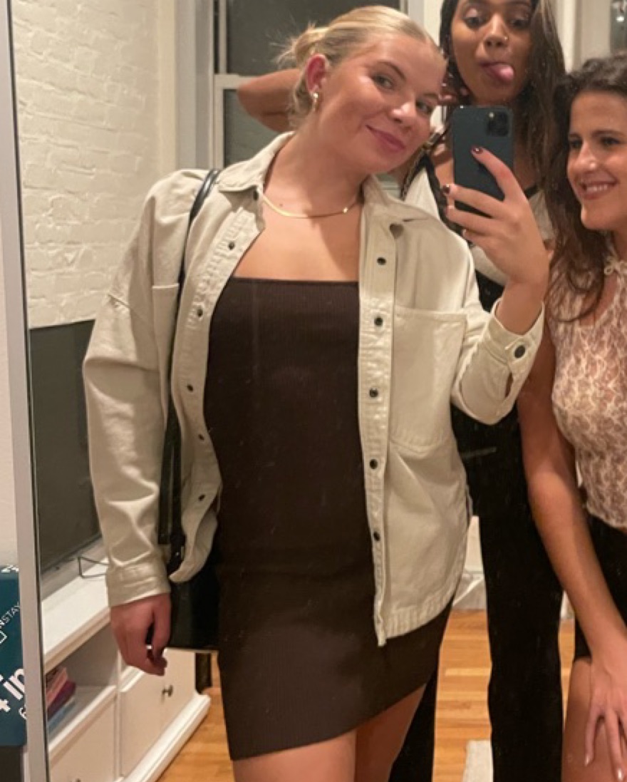 Aritzia Babaton Sculpt Knit Cami Dress by Aritzia - Pickle