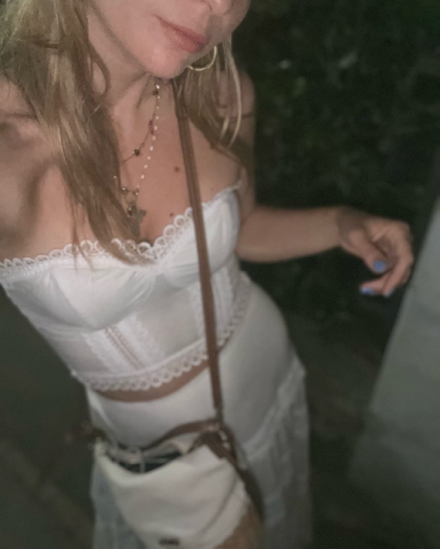 R CharoRuiz チャロルイス IBIZA レース キャミソール ビスチェ Charo ruiz ibiza White Eyelet Set by Charo Ruiz - Pickle