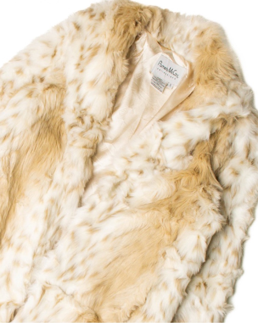 FloorLength Mob Wife Faux Fur Coat by Revolve - Pickle