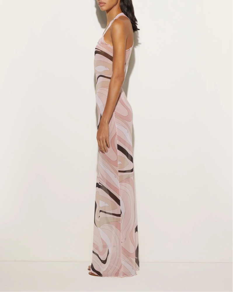 Emilio Pucci Marmo Maxi Dress by Pucci - Pickle