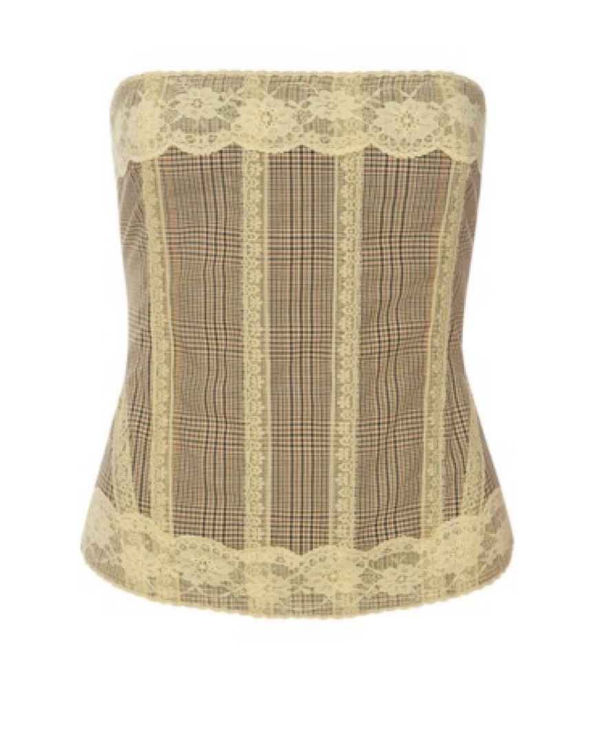 MIAOU LIBRA CORSET - brown by Miaou - Pickle