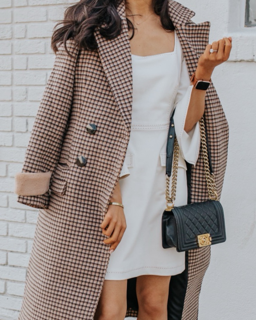 Petite Studio NYC Plaid Coat by Petite Studio - Pickle