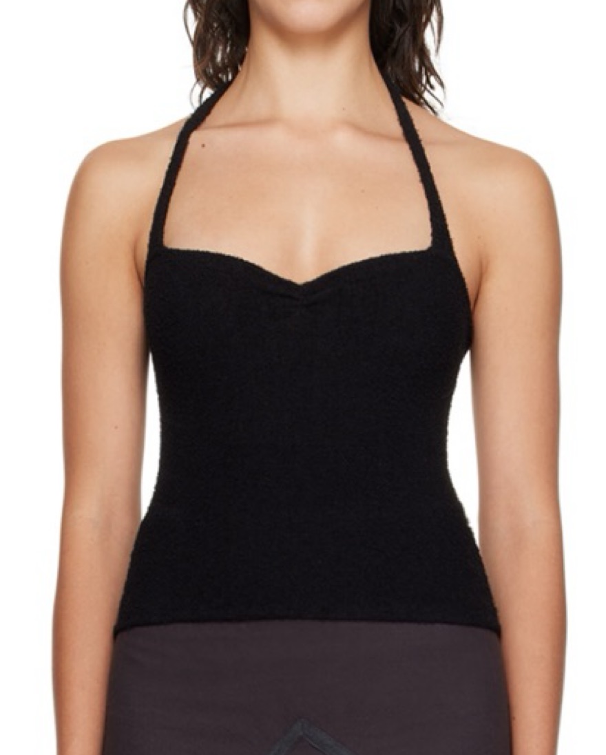トップス gimaguas black Cala tops Cala Top Black - Halter - Gimaguas