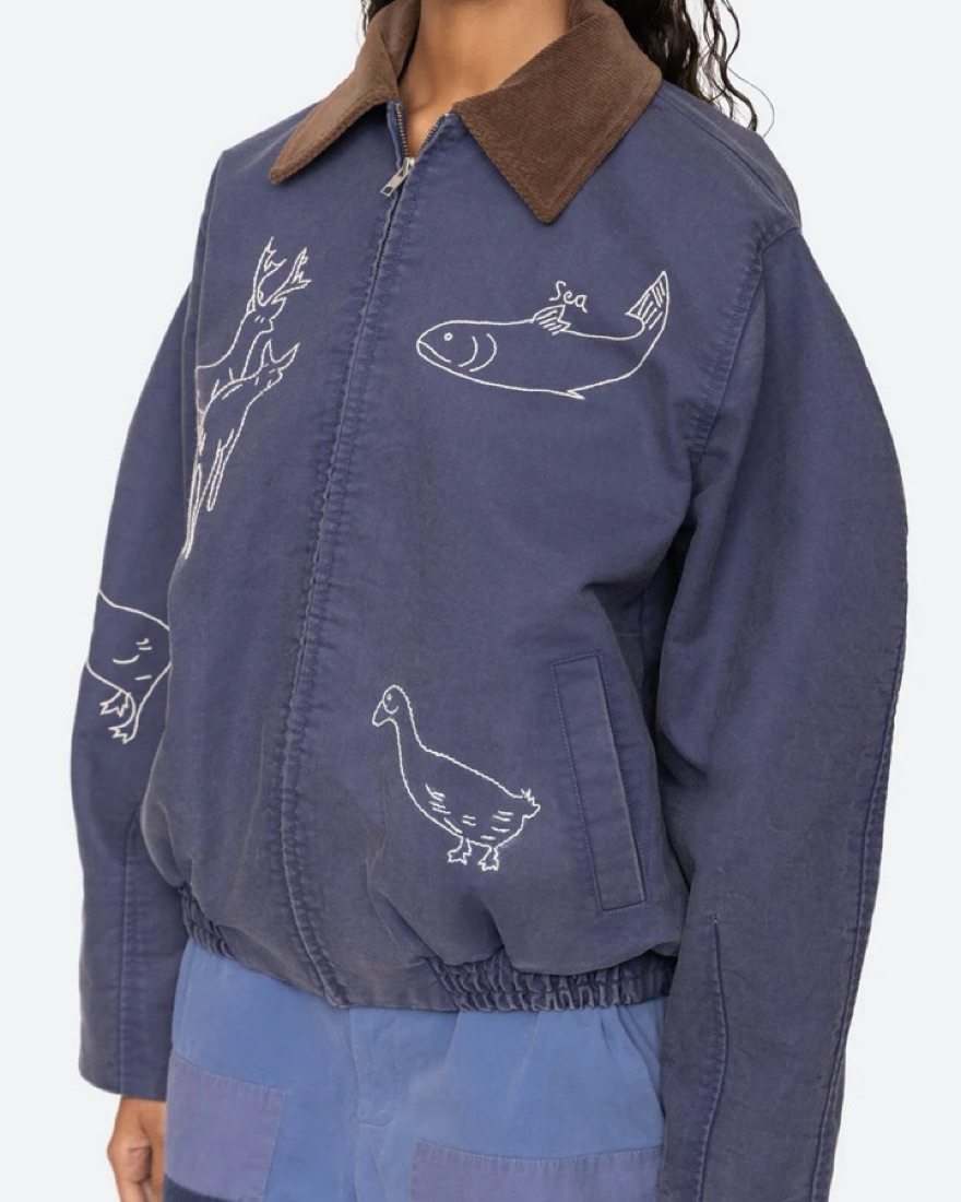 Sea Demi Jacket by Sea New York - Pickle