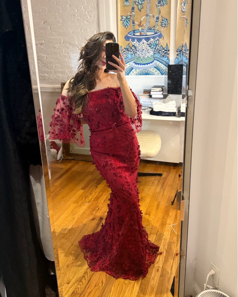 Marchesa Notte Red Gown by Marchesa Notte - Pickle