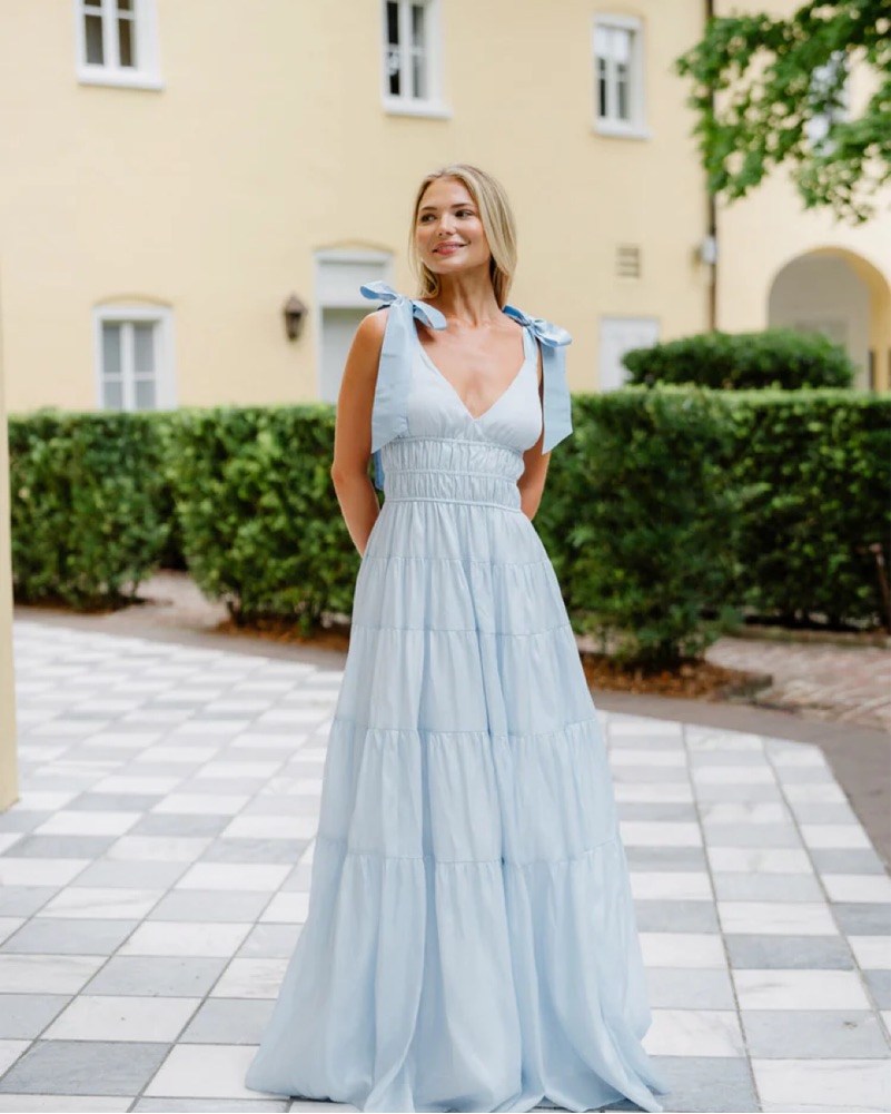 Lula Kate Demi Dress In Blue by Lula Kate - Pickle